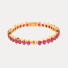Etoile Bangle - Ruby Corundum