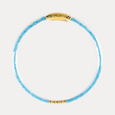 Apatite Luxe All Weather Bangle® (AWB®) - Serenity Prayer