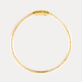 Citrine Luxe All Weather Bangle® (AWB®) - Serenity Prayer