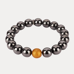 BuDhaMan Terton Bracelet for Men - Hematite