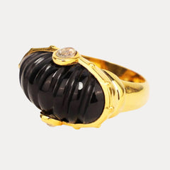 Dome Ring - Black Onyx