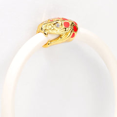 Fauna Snake All Weather Bangle® (AWB®) - Ivory