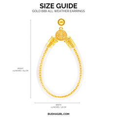 Gold BIBI All Weather Earrings