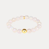 Mélange Beaded Bracelet - Snow