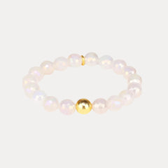 Mélange Beaded Bracelet - Snow
