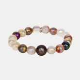 Mélange Beaded Bracelet - Flint