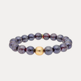 Mélange Beaded Bracelet - Red Tiger Eye