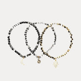 Metallic Kryptonite Bracelets - Set of 3