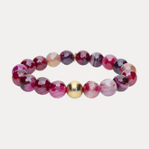 Mélange Beaded Bracelet - BDG Pink
