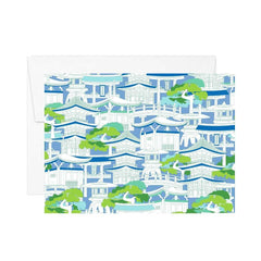 Pagoda Notecard Set