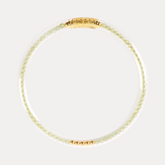 Peridot Luxe All Weather Bangle® (AWB®) - Serenity Prayer