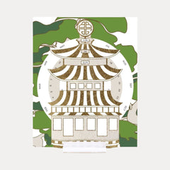 Pagoda Perpetual Calendar
