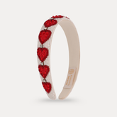 Red Hearts Headband