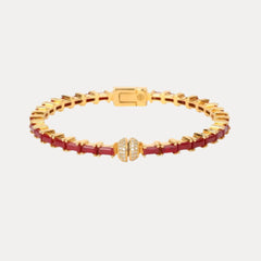 Ruby Aurora Bracelet