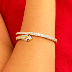 Snake Pavé Bracelet
