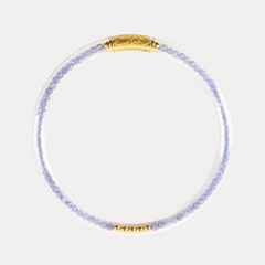 Tanzanite Luxe All Weather Bangle® (AWB®) - Serenity Prayer