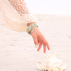 Triple Mint Bangle Bundle