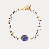 Square Lapis Bracelet