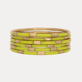 Wasabi Veda Bangles - Set of 6