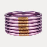Lila All Weather Bangles® (Set of 6) - Serenity Prayer