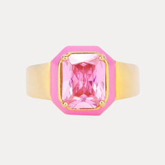 Cushion Ring - Pink