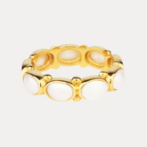 Nana Pearl Ring - White