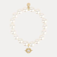 Star Bright Pearl Beaded Bracelet