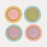 Pastel Gumdrop Coasters - Set of 4