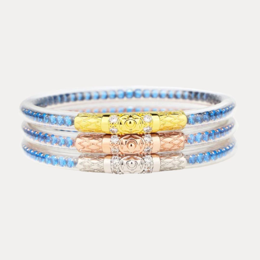 Three Queens All Weather Bangles® (AWB®) - Sapphire