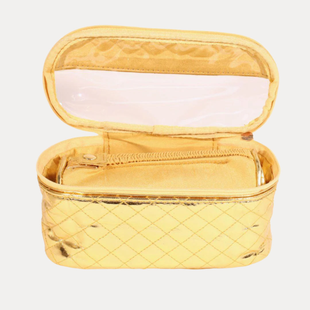 Gold Travel Case