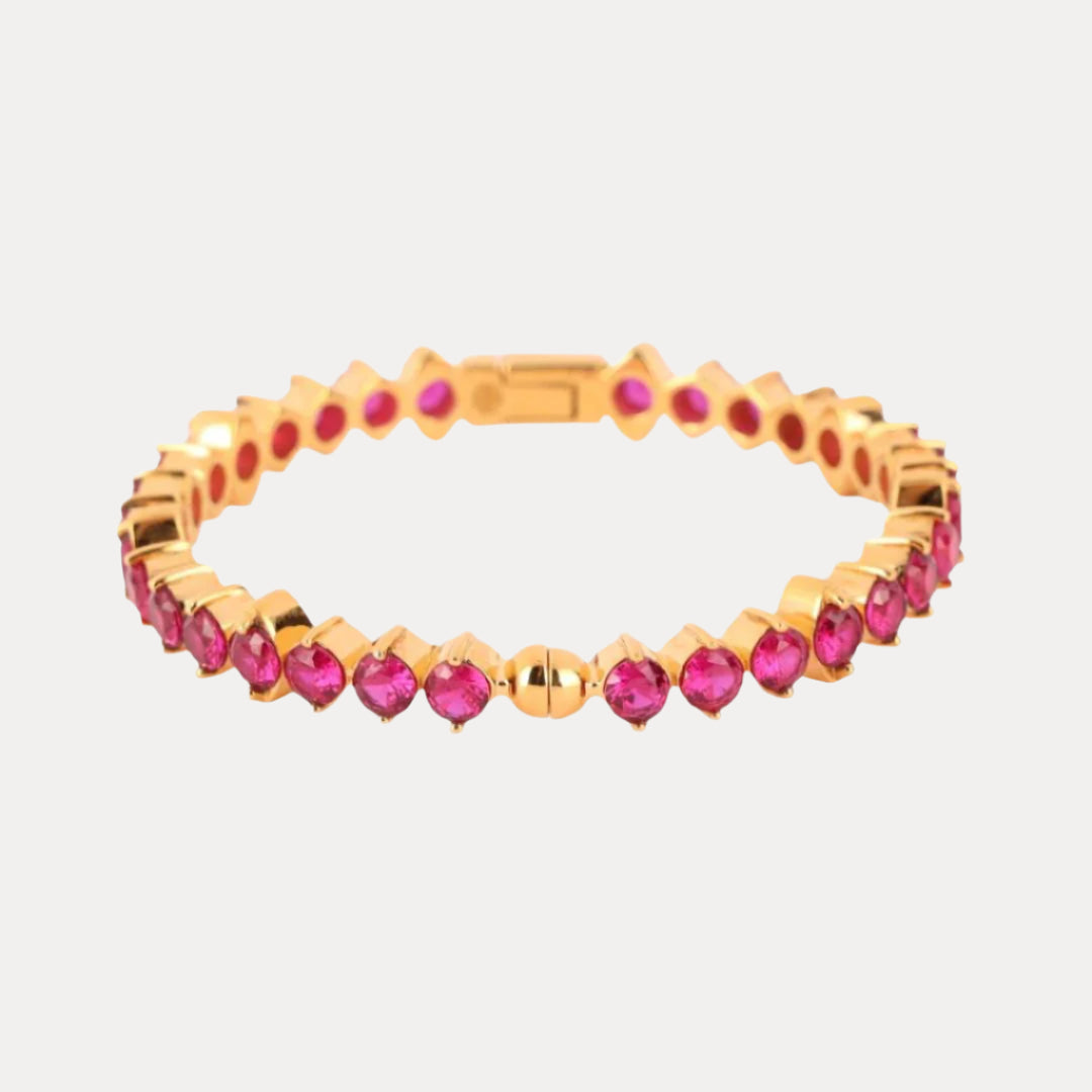 Etoile Bangle - Ruby Corundum