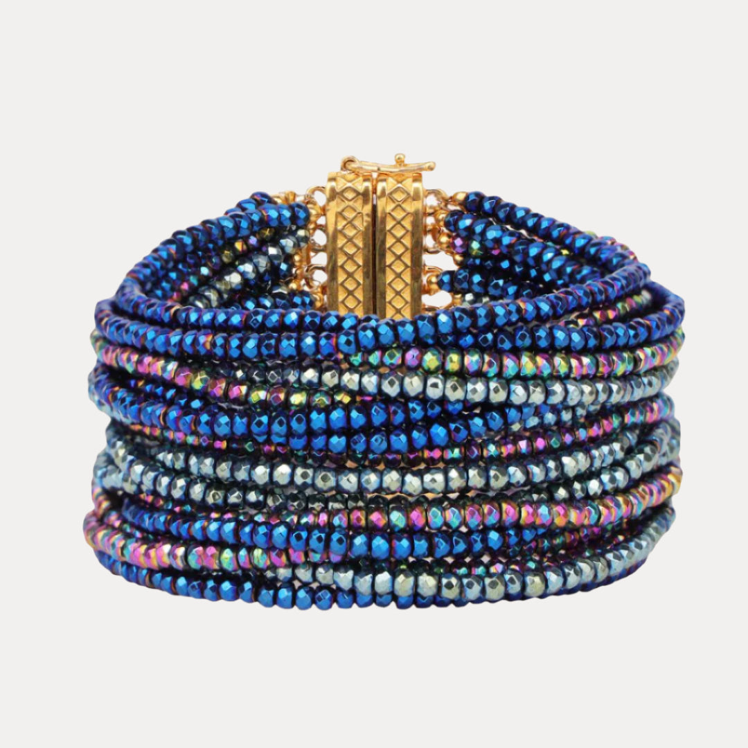 Angelina 18 Strand Bracelet
