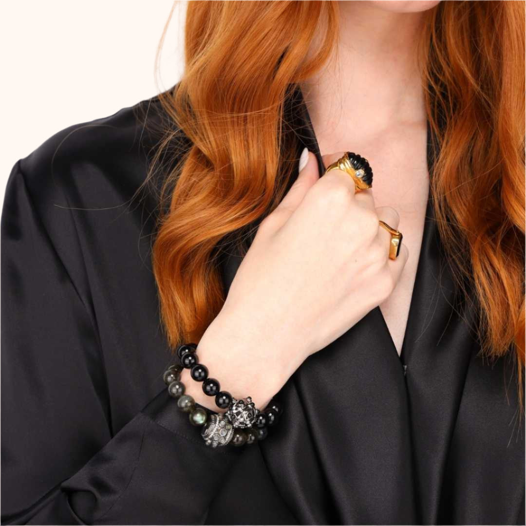 Atom Beaded Bracelet