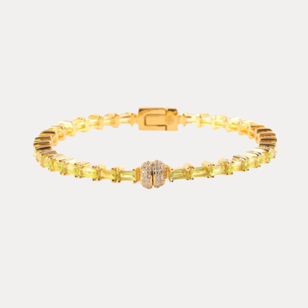 Peridot Aurora Bracelet