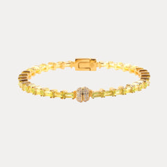 Peridot Aurora Bracelet