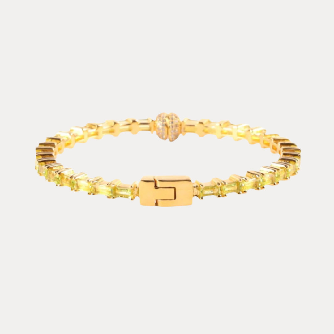 Peridot Aurora Bracelet
