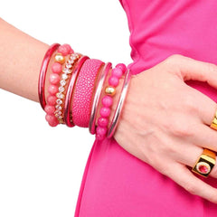 Bianca Bracelet - Pink