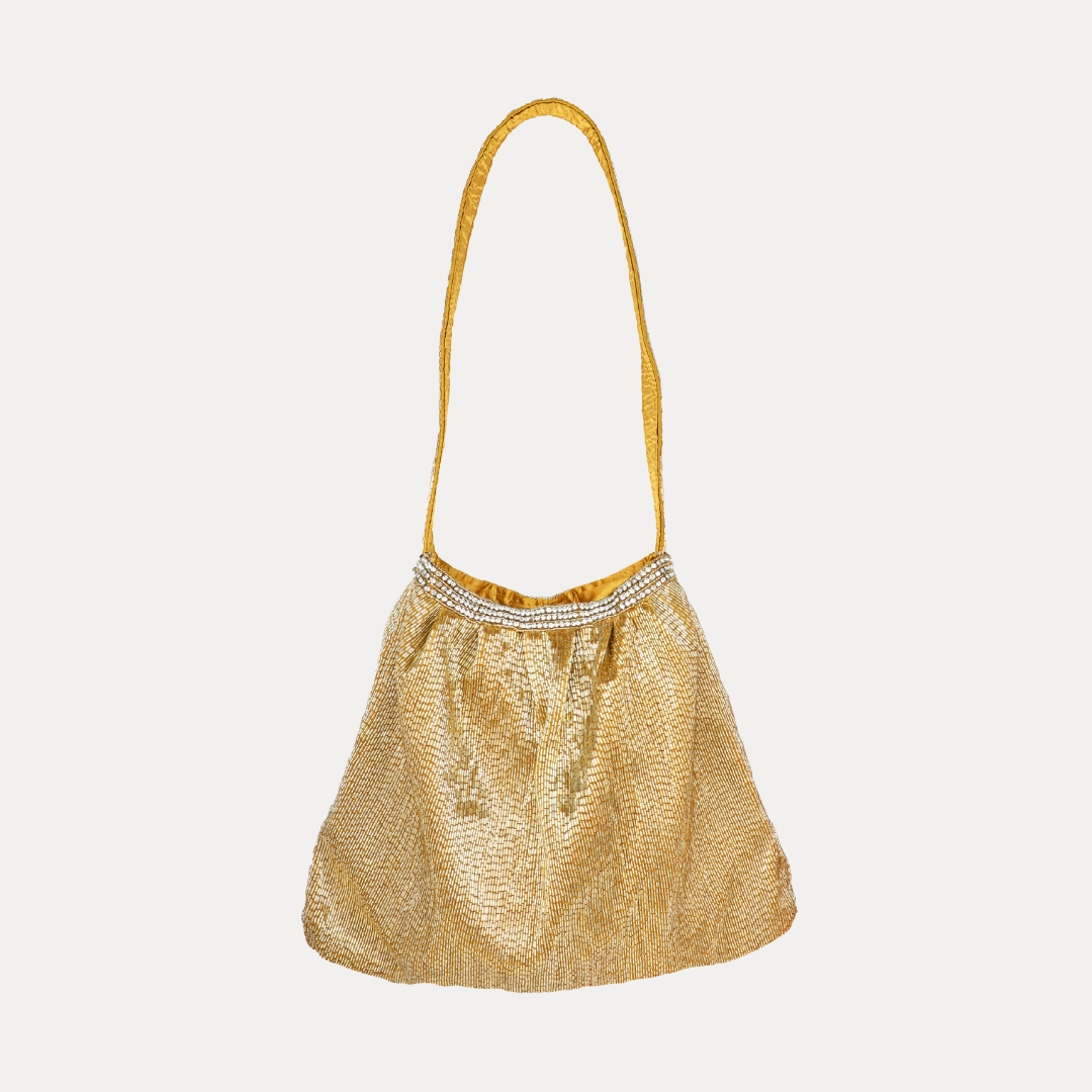 Boho Tote Bag - Gold