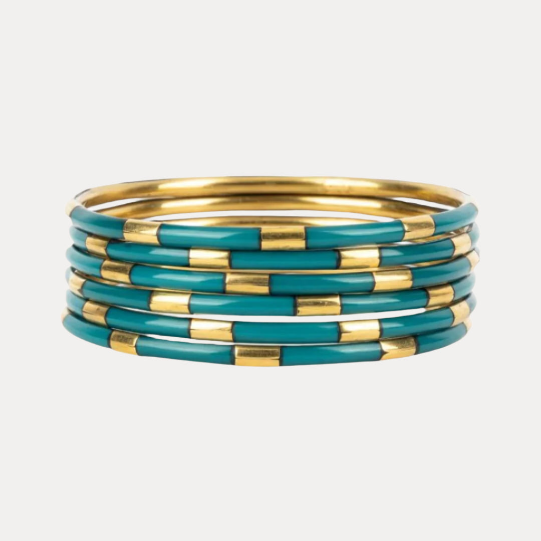 Caribe Veda Bangles - Set of 6