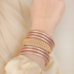 Champagne Double Bailey Bracelet