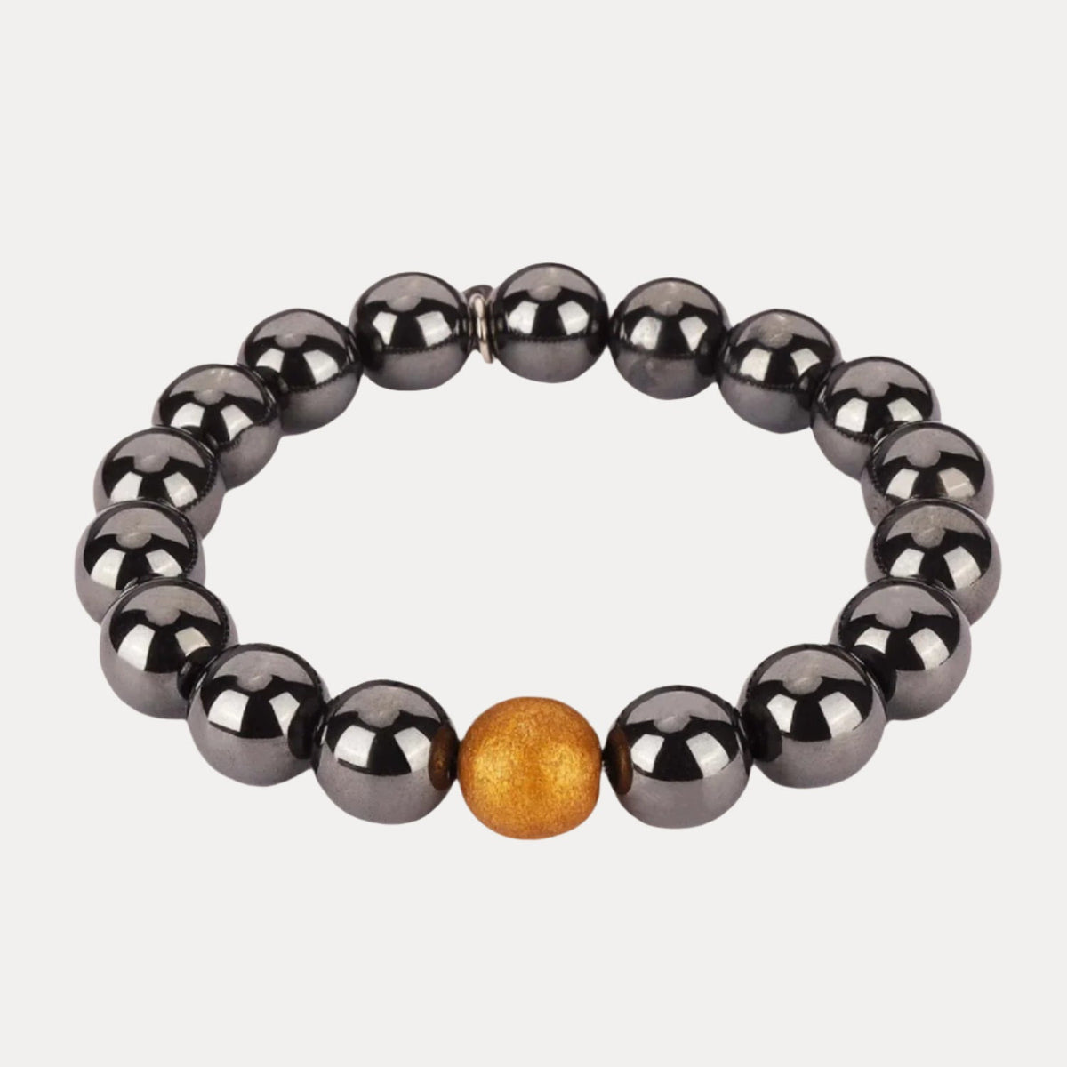 BuDhaMan Terton Bracelet for Men - Hematite