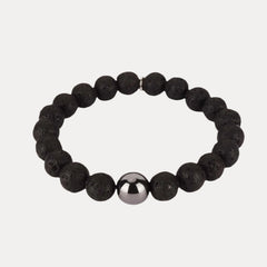 BuDhaMan Terton Bracelet for Men - Lava
