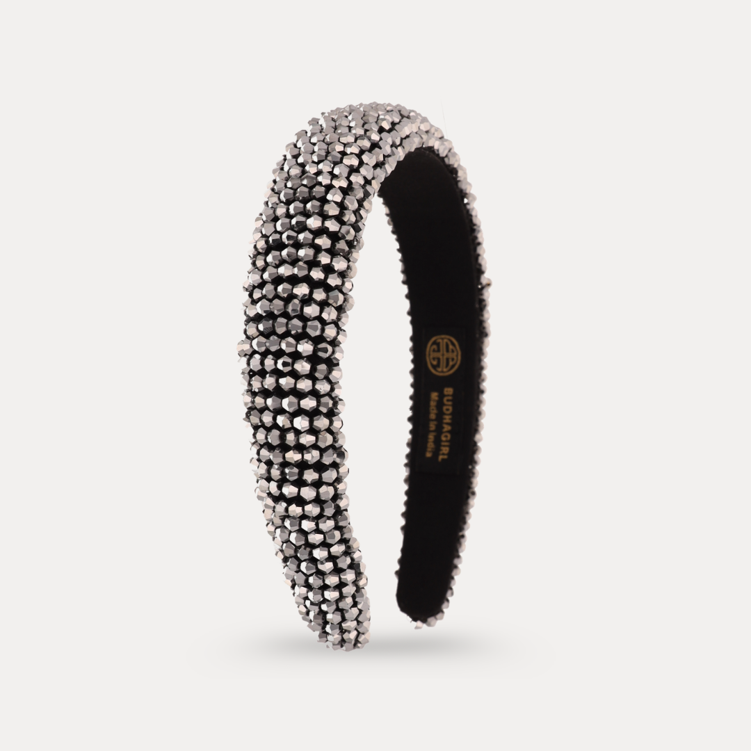 Daria Headband - Gunmetal