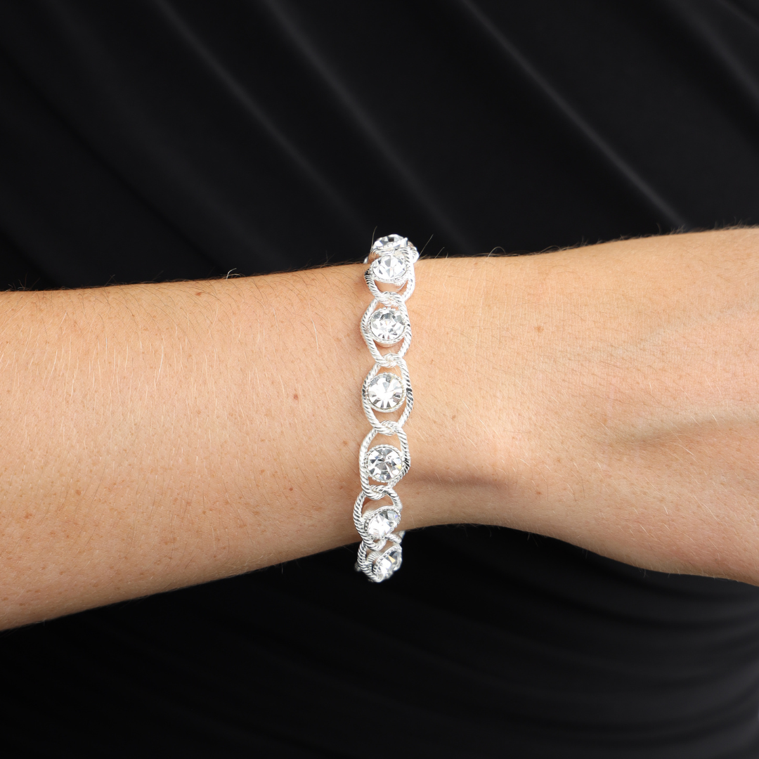 Dew Drop Bracelet - Silver