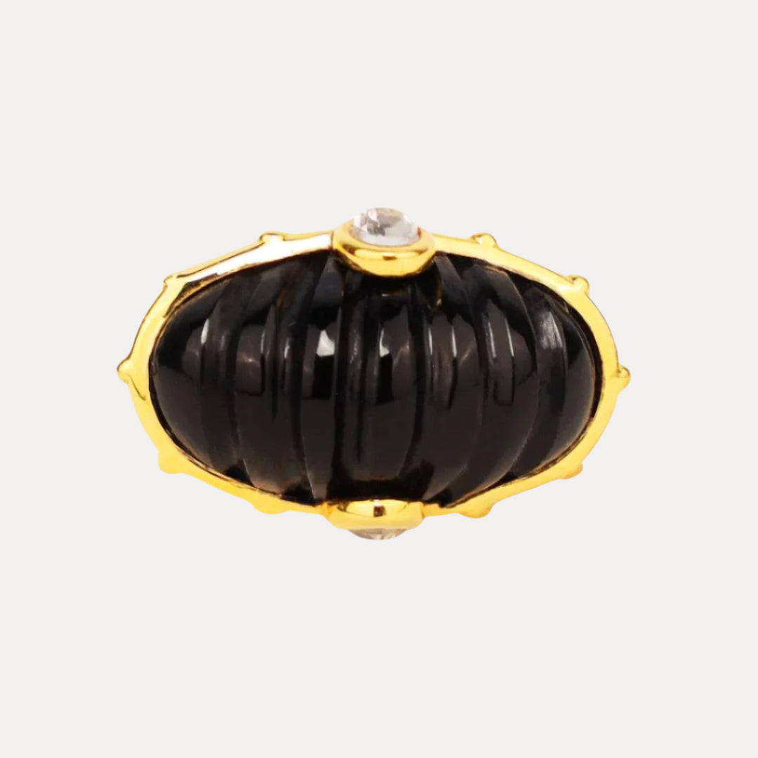 Dome Ring - Black Onyx