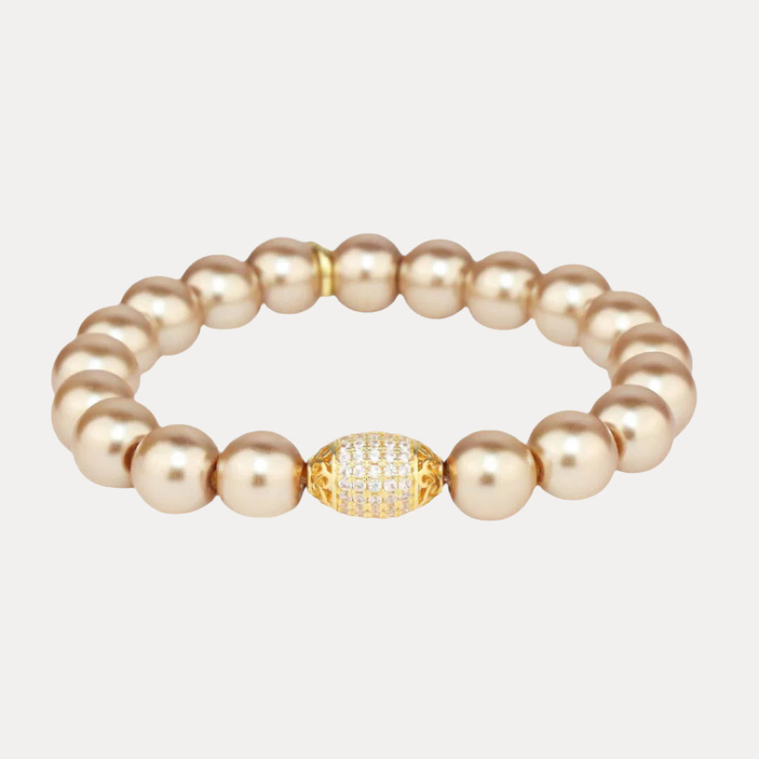Doré Pearl Bracelet -   Etoile