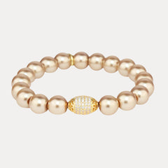 Doré Pearl Bracelet -   Etoile