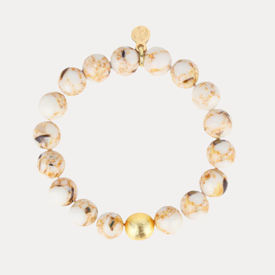 Marble Beaded Bracelet - Etoile