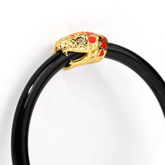 Fauna Snake All Weather Bangle® (AWB®) - Black