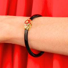 Fauna Snake All Weather Bangle® (AWB®) - Black